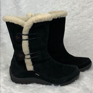 MERRELL YARRA WATERPROOF BOOTS 🖤black size 7 1/2